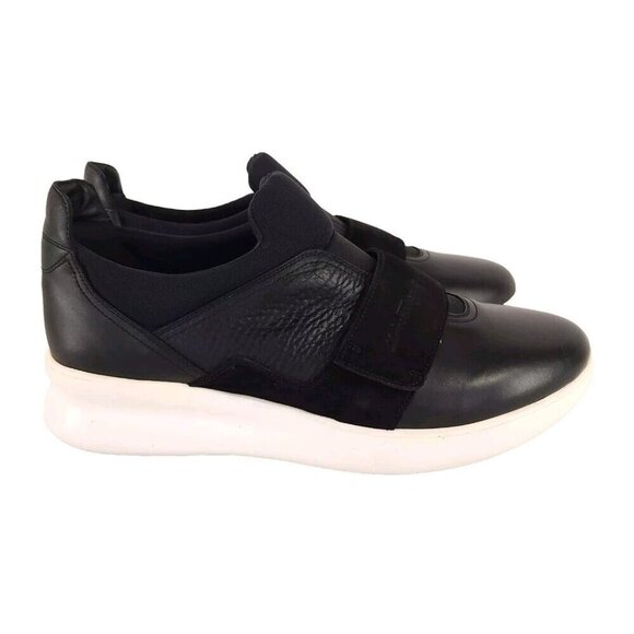 Salvatore Ferragamo Dion Slip On Sneaker Size 43.5 10.5 EE Mens Black $595 - Picture 5 of 16